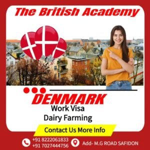 Denmark Work Visa for Dairy Farming – The British Academy, Safidon